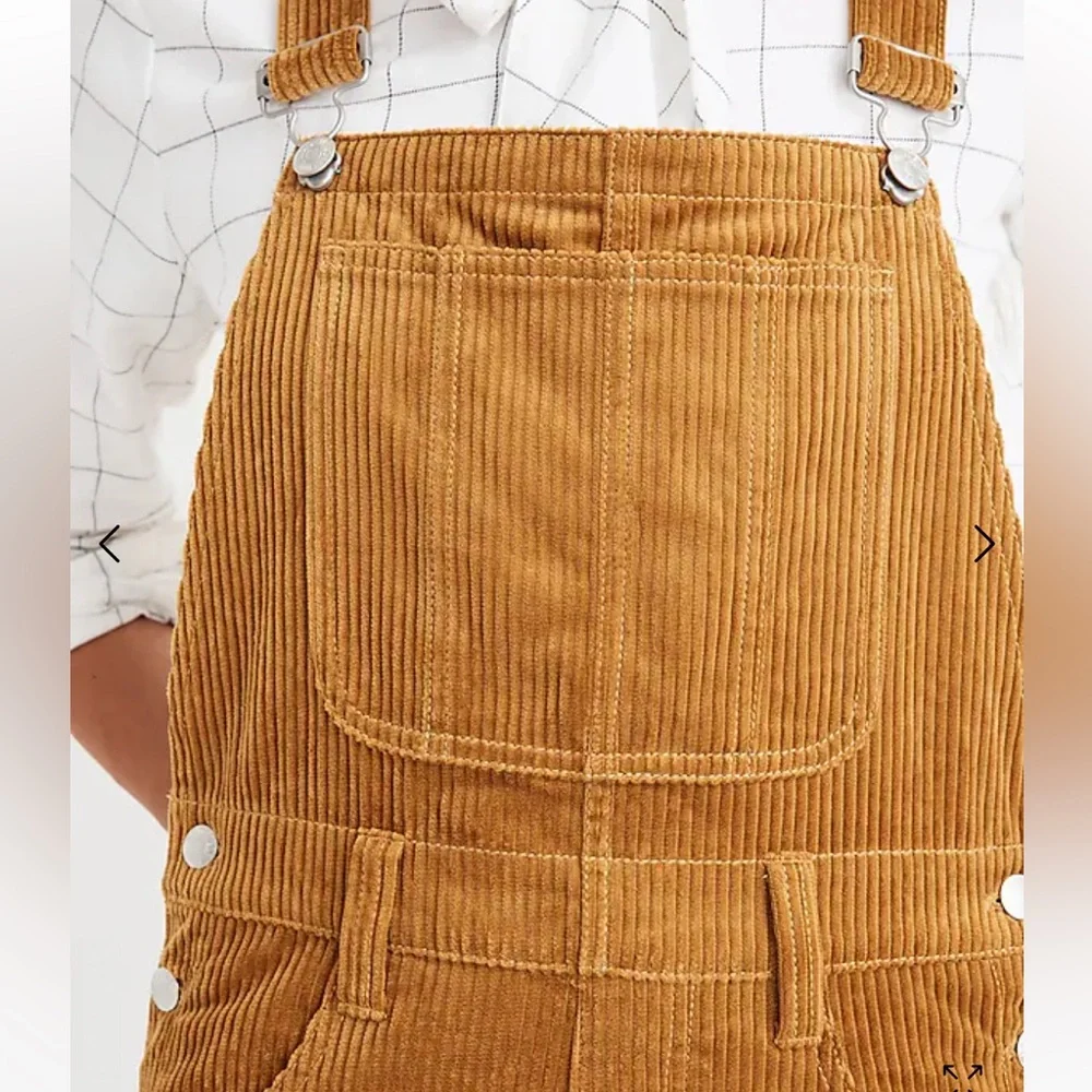 Madewell Straight Leg Overalls Corduroy Edition - Picture 4 of 5